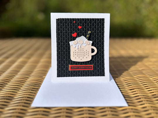 Merry Everything - Handmade Christmas Card