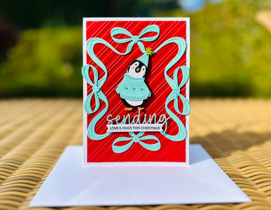Penguin Holiday Cards – Handmade Christmas Card