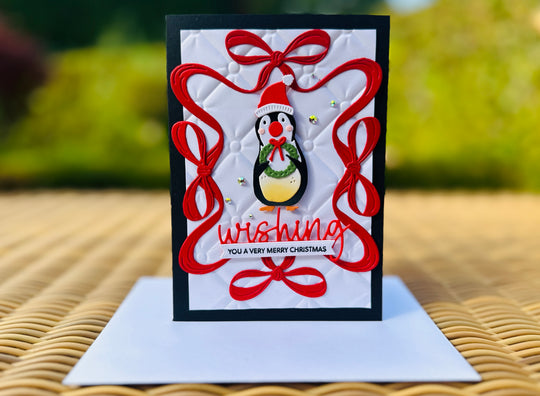 Penguin Holiday Cards – Handmade Christmas Card