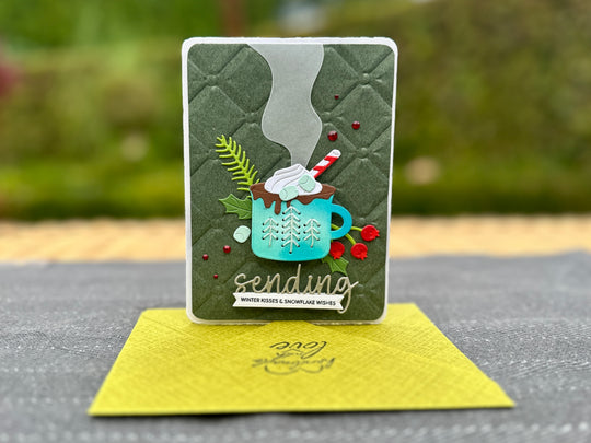 Christmas Handmade Cards Hot Cocoa