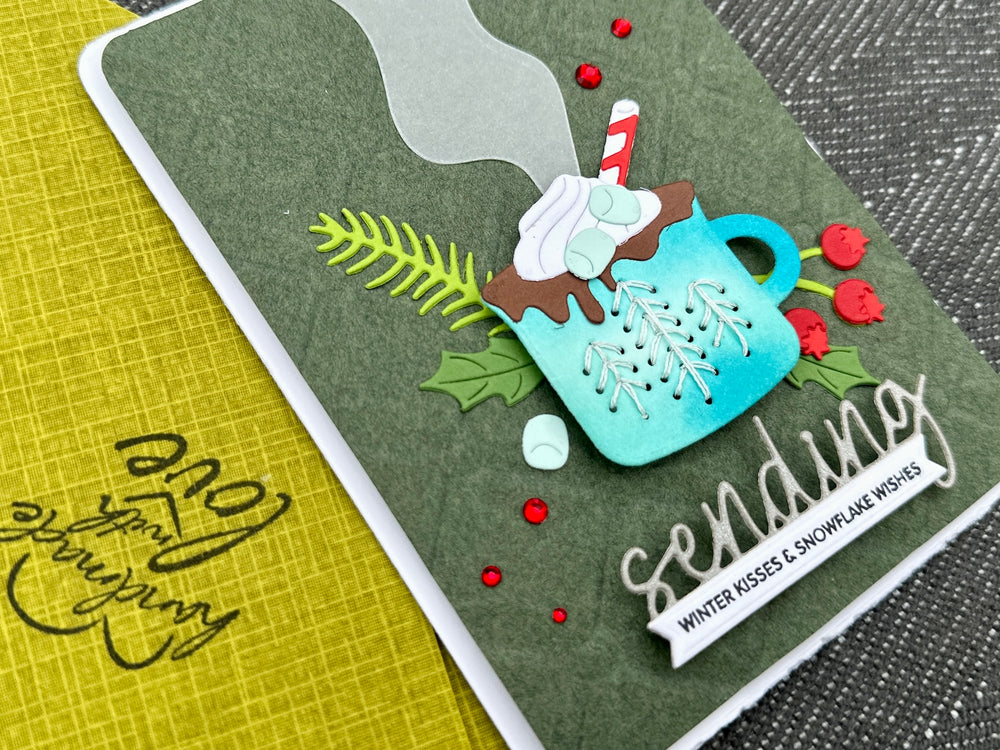 Christmas Handmade Cards Hot Cocoa