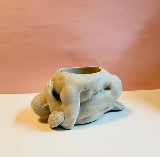 POT bent over man