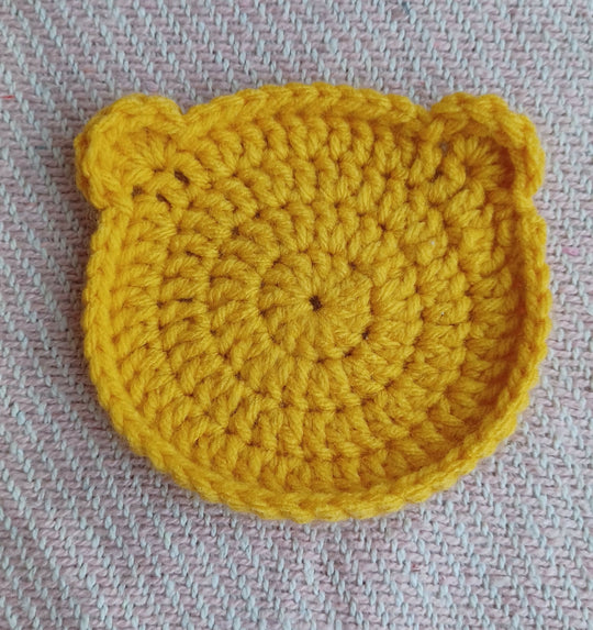 Crochet Bear Coaster