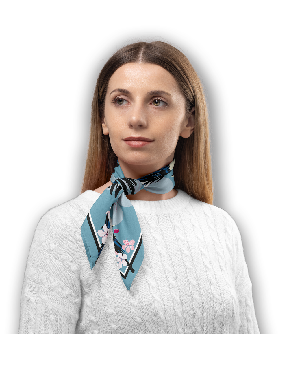 Lille Fugl Silk Scarf