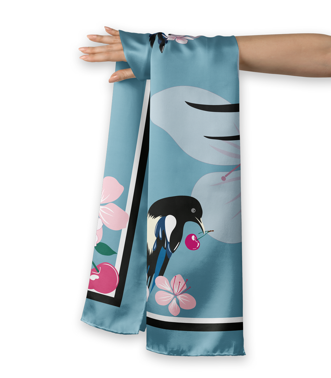 Lille Fugl Silk Scarf