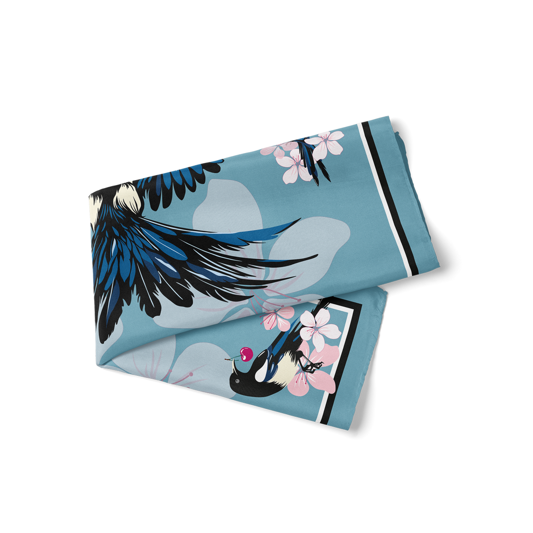 Lille Fugl Silk Scarf