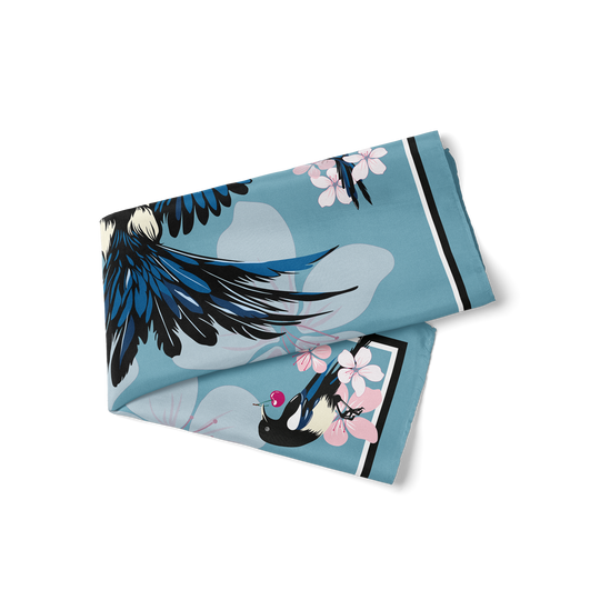 Lille Fugl Silk Scarf