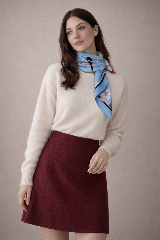 Lille Fugl Silk Scarf