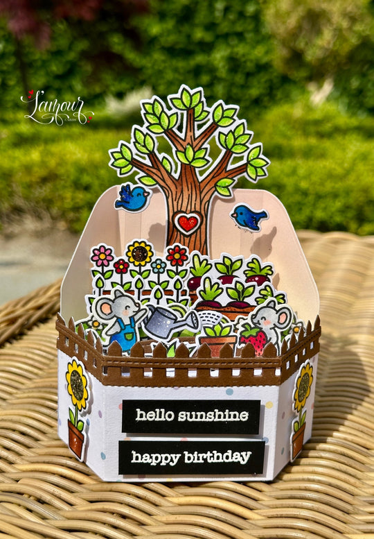 Birthday Pop Up-Flower Garden!