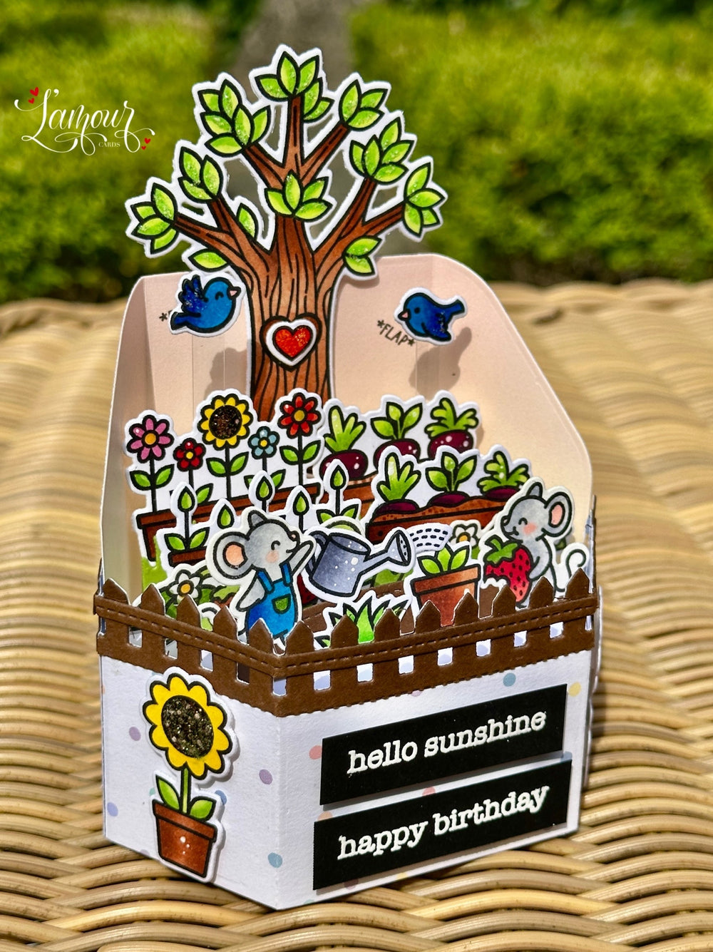 Birthday Pop Up-Flower Garden!