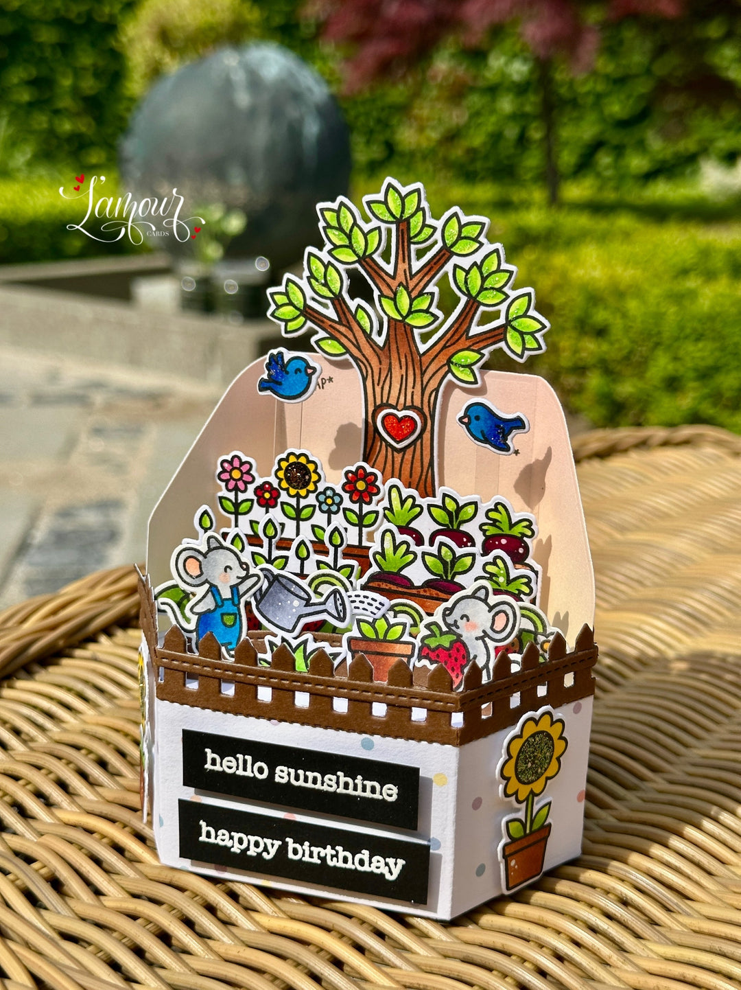 Birthday Pop Up-Flower Garden!