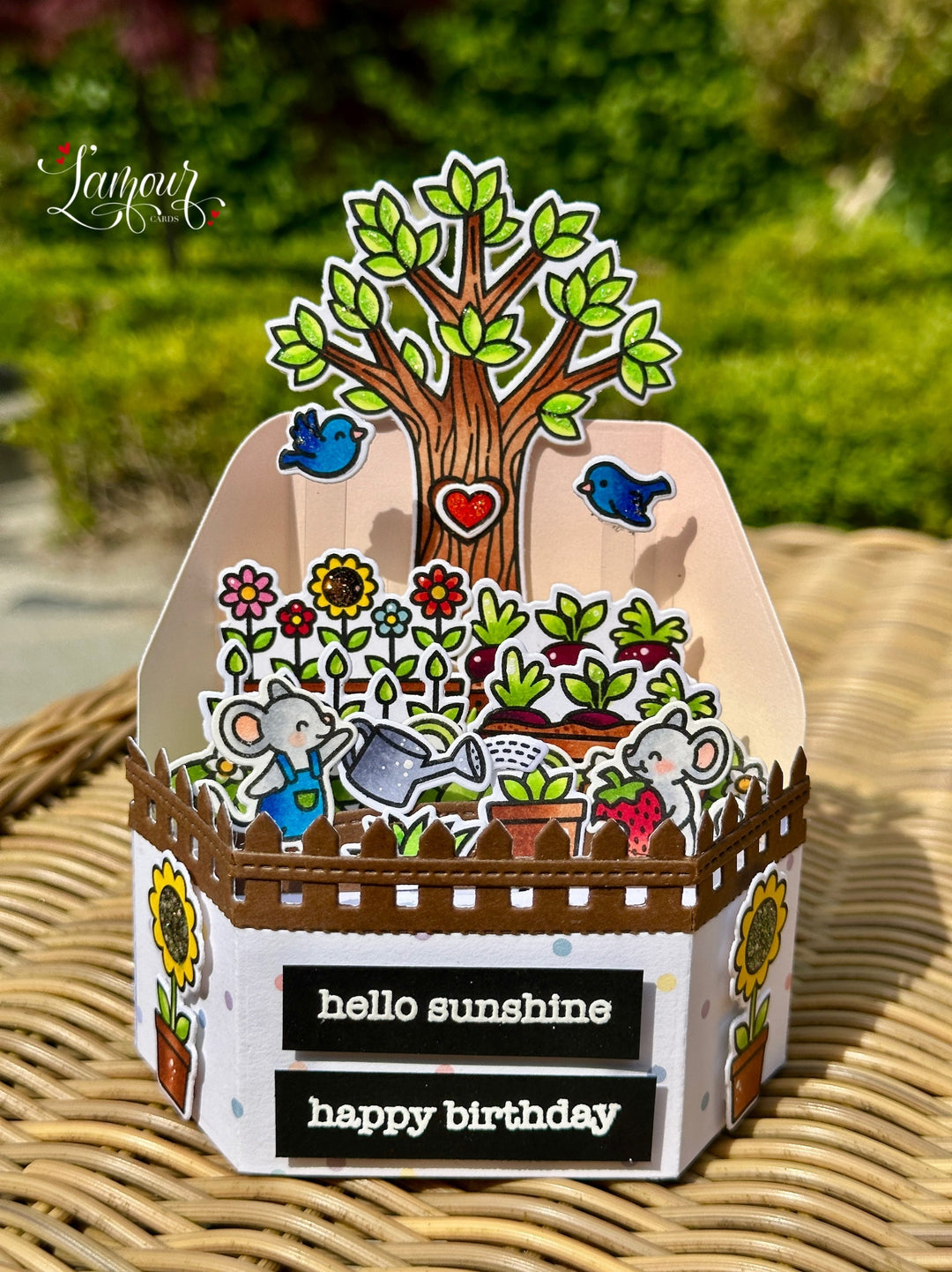 Birthday Pop Up-Flower Garden!
