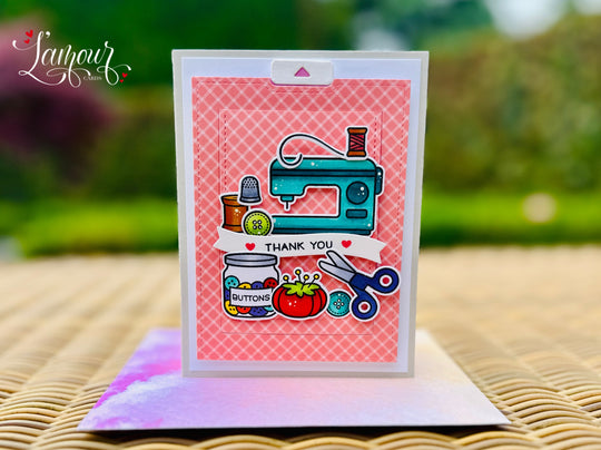Pull N Slide Thank You Card!
