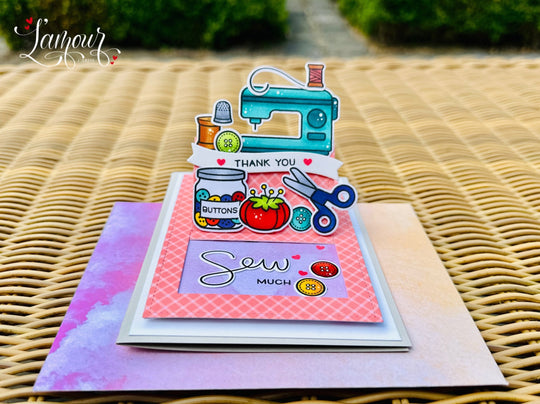 Pull N Slide Thank You Card!