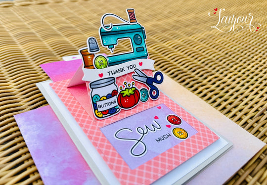 Pull N Slide Thank You Card!