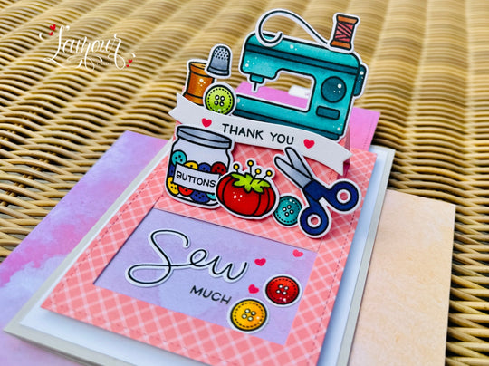 Pull N Slide Thank You Card!