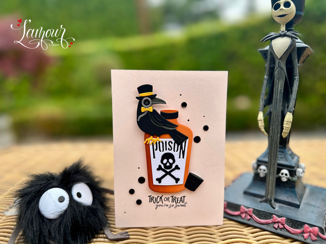 Halloween Handmade Card "Trick or Treat"