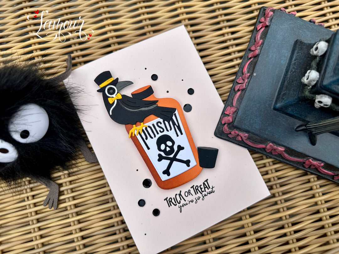 Halloween Handmade Card "Trick or Treat"