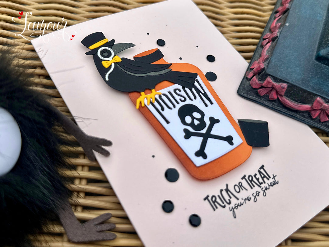 Halloween Handmade Card "Trick or Treat"