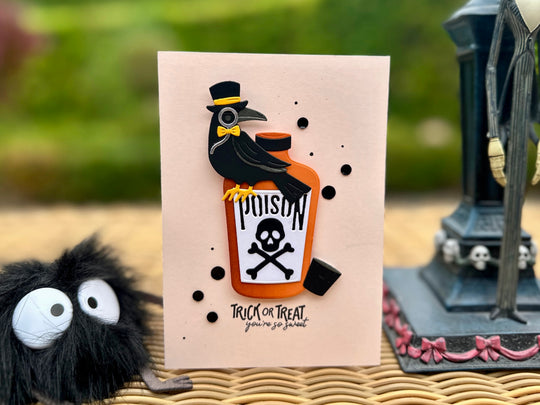 Halloween Handmade Card "Trick or Treat"