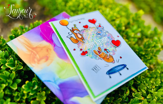 Birthday Shaker card !