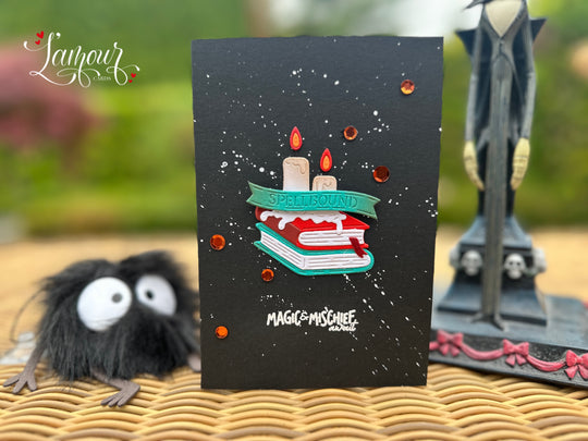 Handmade Halloween Card "Spellbound"