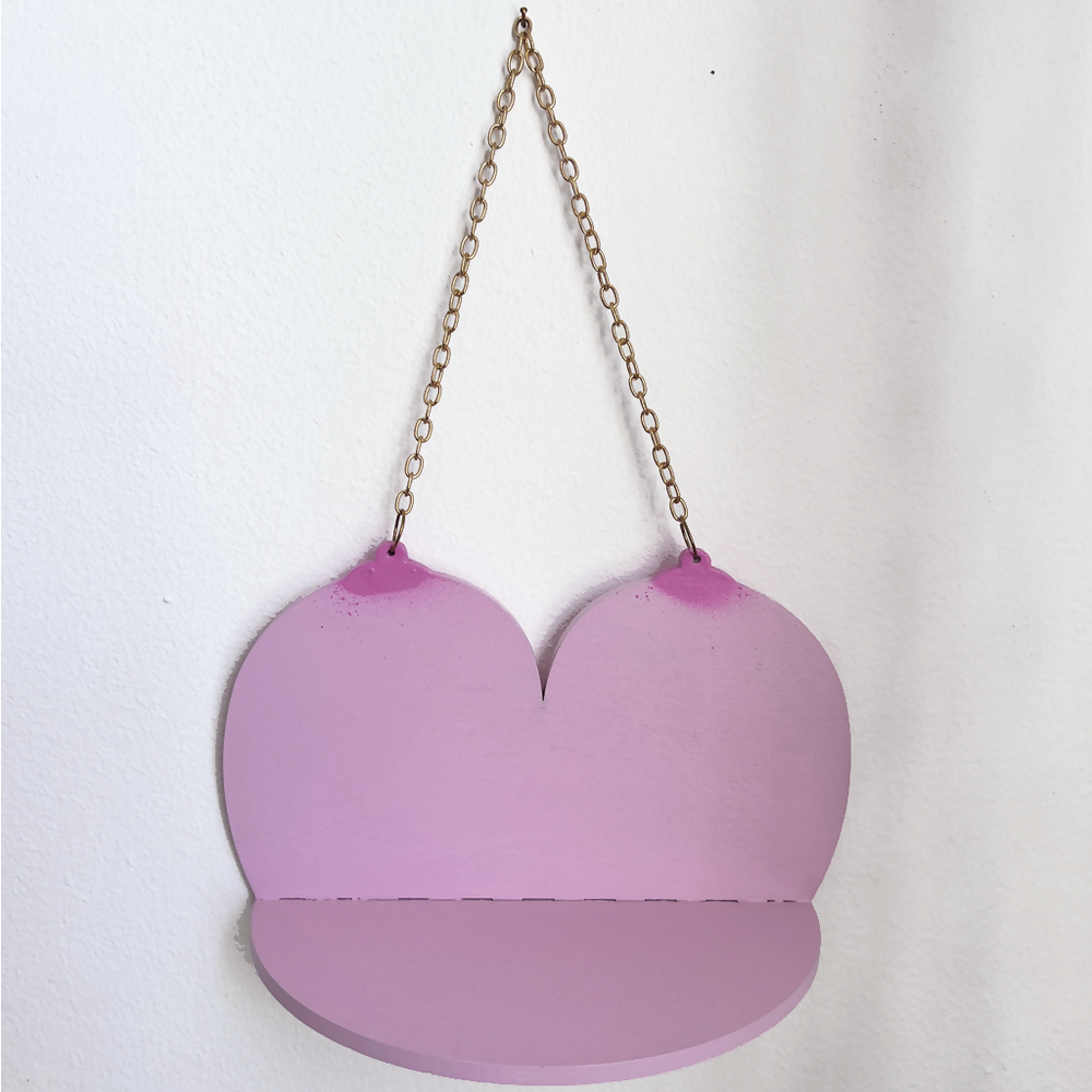 Pierced Boob Shelf